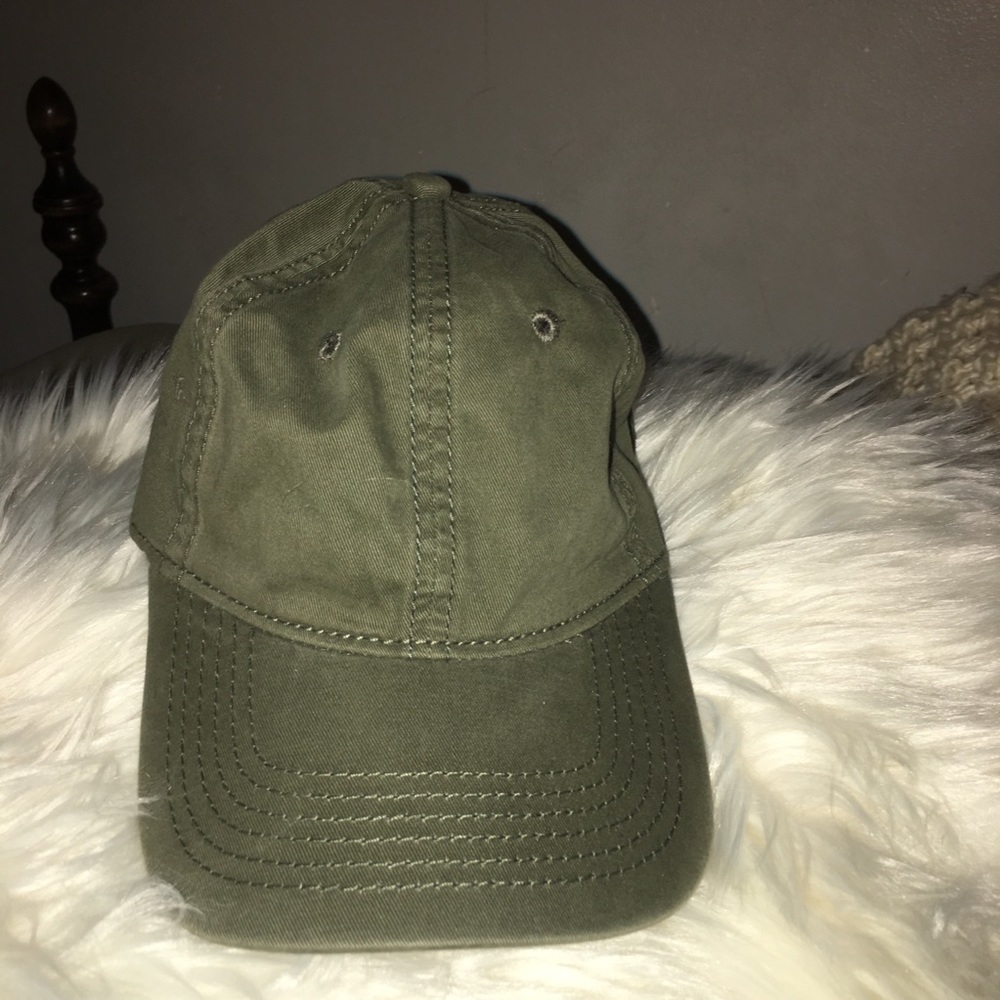 New olive green hat
